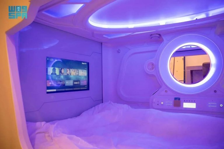 Innovative ‘Sleep Pods’ Introduced at Saudi Airport for Travelers’ Comfort